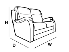 2 SEATER SOFA STATIC