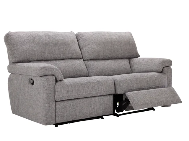 3 SEATER SOFA MANUAL DOUBLE RECLINER