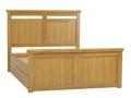 KING SOLID BED WITH STORAGE