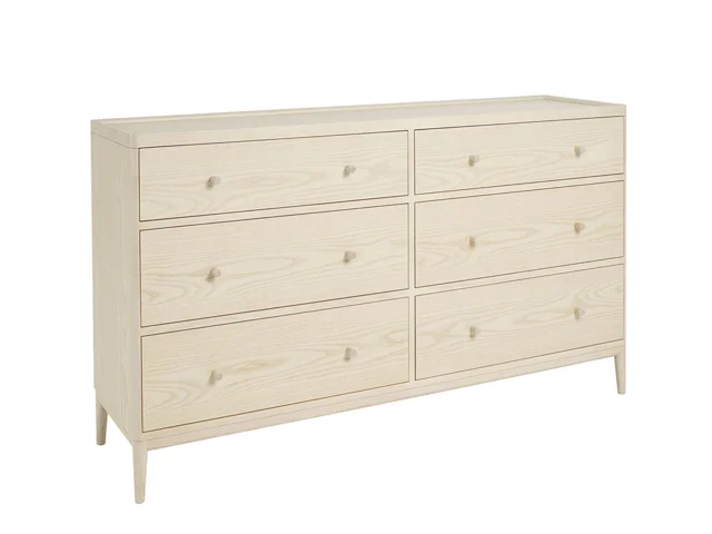 6 DRAWER WIDE CHEST