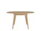 COMPACT ROUND EXTENDING DINING TABLE