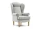 ARMCHAIR WITH HIGH SEAT